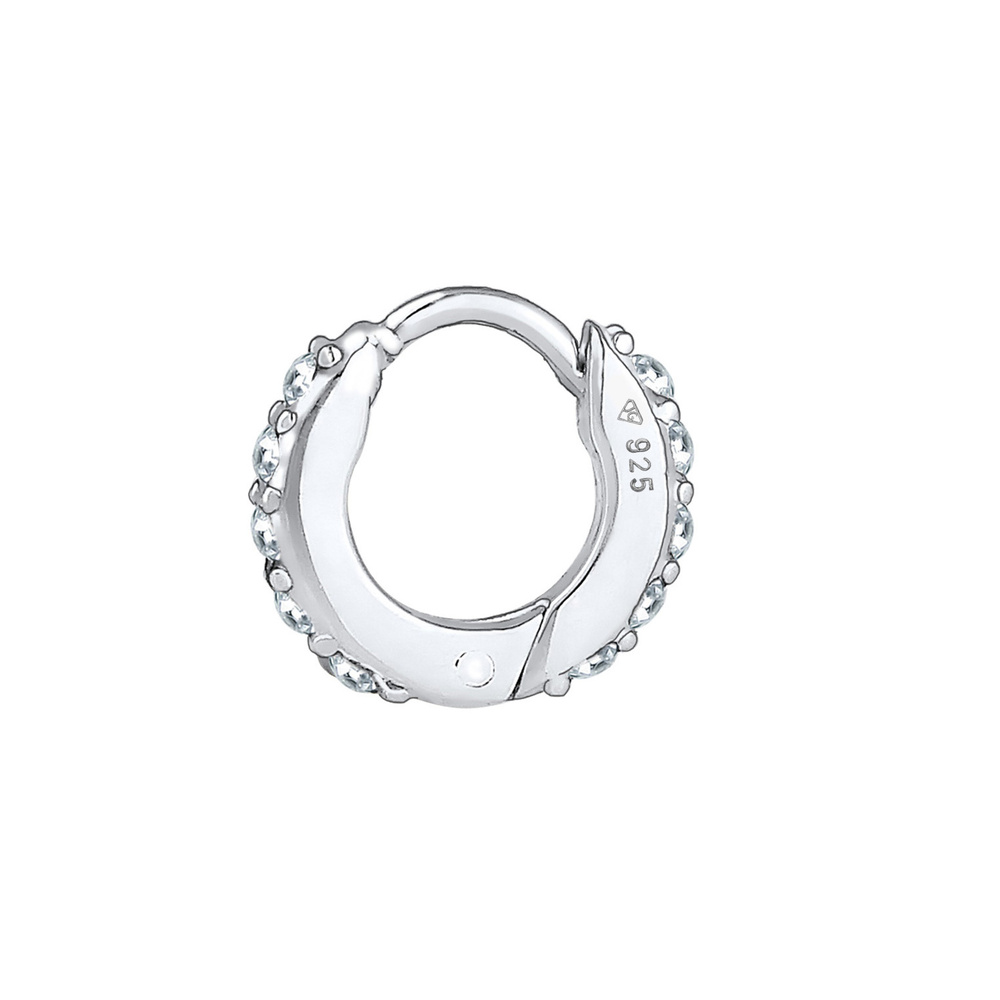 Elli Elli Boucles d'Oreilles Femmes créole étincelantes tendance unique pièce avec cri Boucles d'oreilles