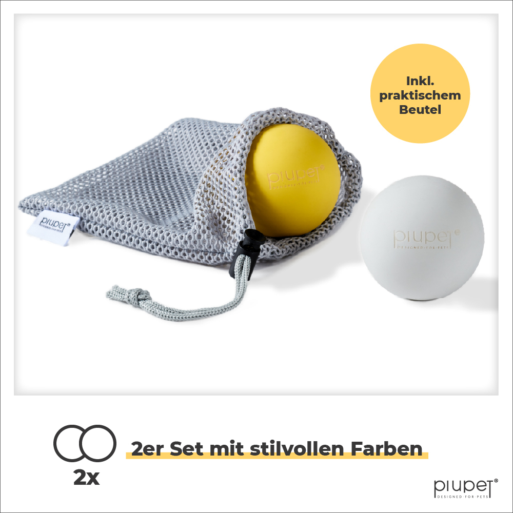 PIUPET Hundebälle PIUPET Hundeball-Set