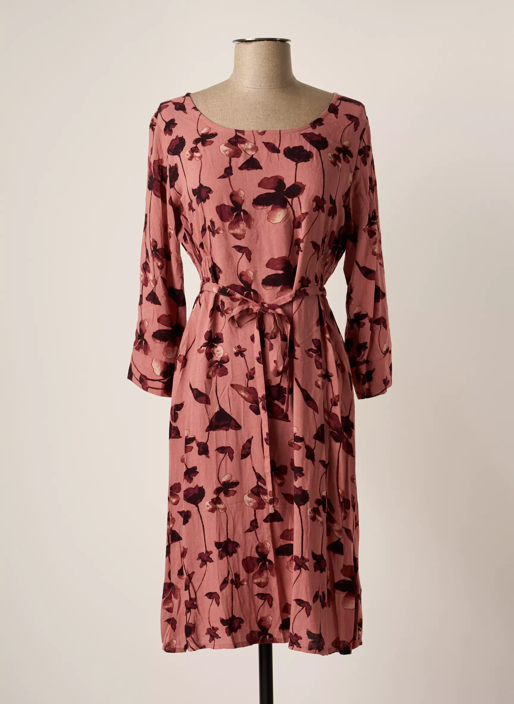 Mama Licious Robes Mi Longues Femme couleur rose