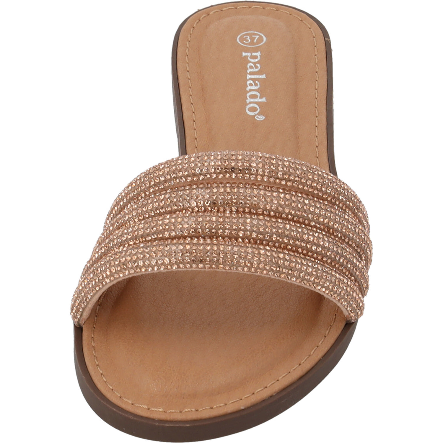 Palado Jeemi, Pantoletten & Badeschuhe, Damen, Bronze Strass