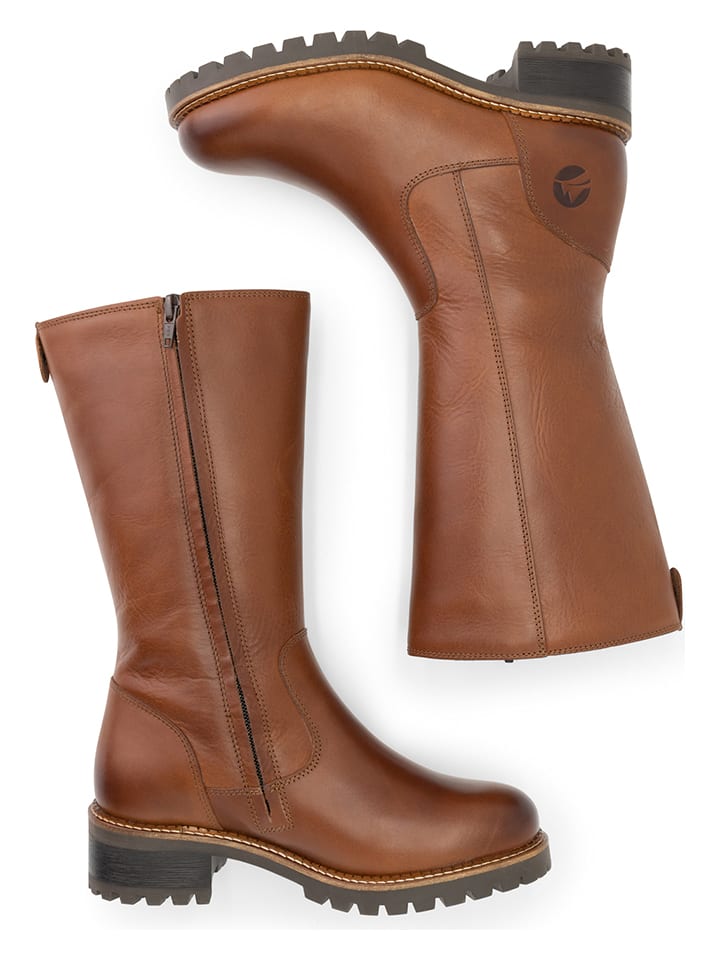 TRAVELIN' Leder-Stiefel 