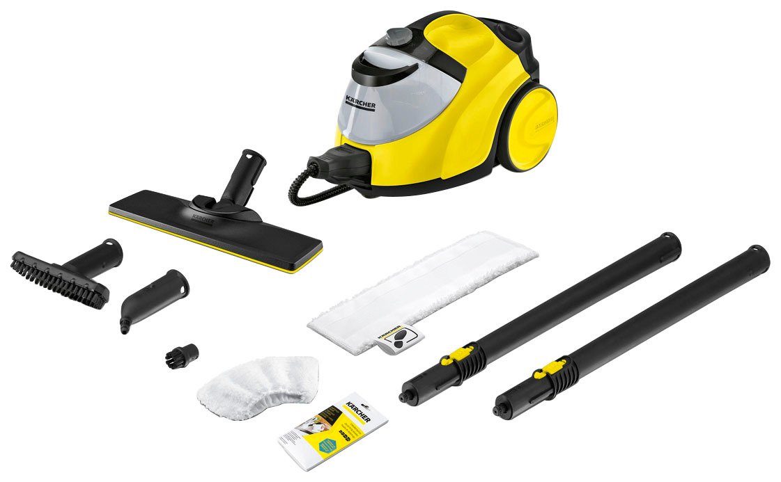 KÄRCHER Dampfreiniger SC 5 EasyFix, 2200 W, VapoHydro-Funktion, mit Bodenreinigungsset EasyFix