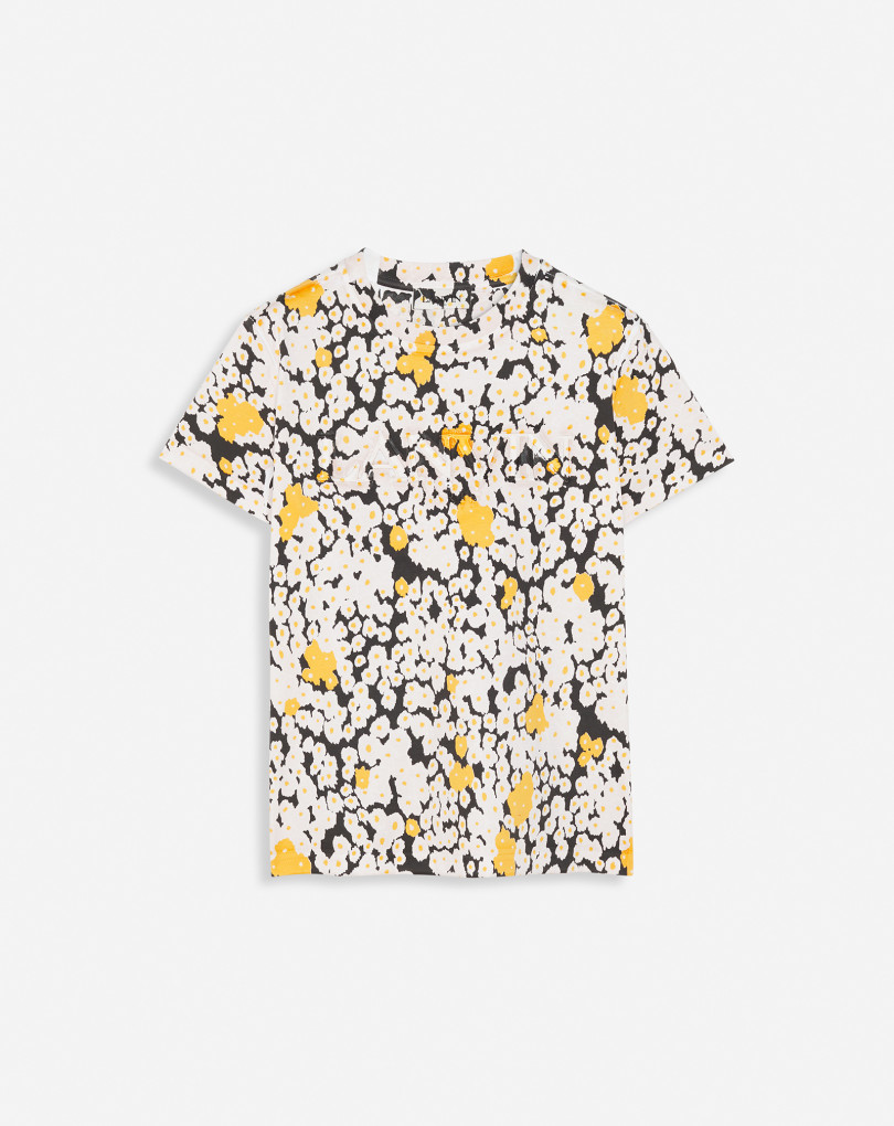 T-SHIRT CLASSIQUE BRODÉ LANVIN PARIS SURIMPRIMÉ