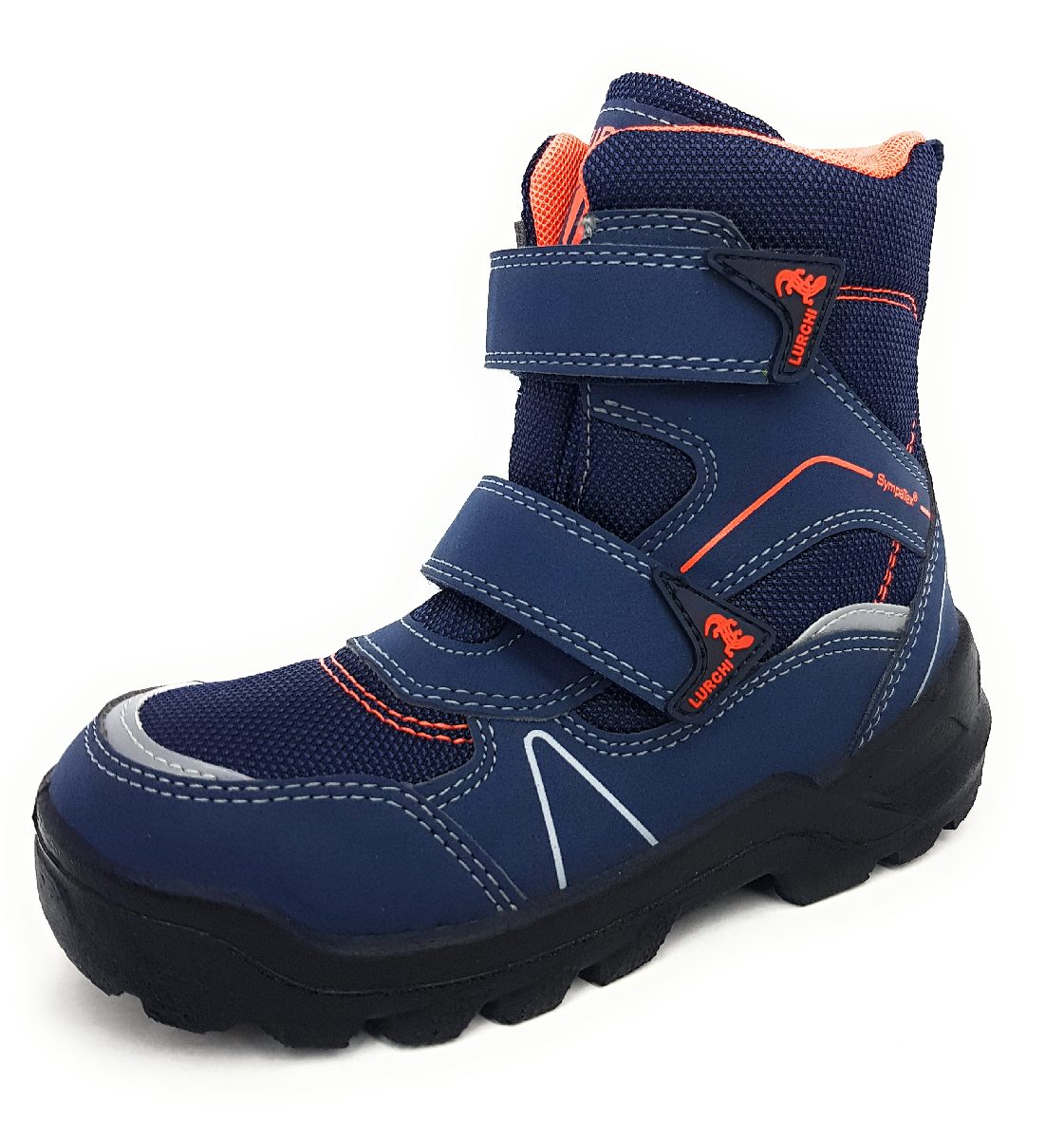 Lurchi KOLT-SYMPATEX 33-31064-32 Blau 32 dk. blue/bright orange