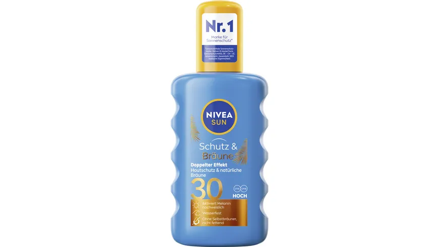 NIVEA SUN Spray Schutz & Bräune LF30 200 ml
