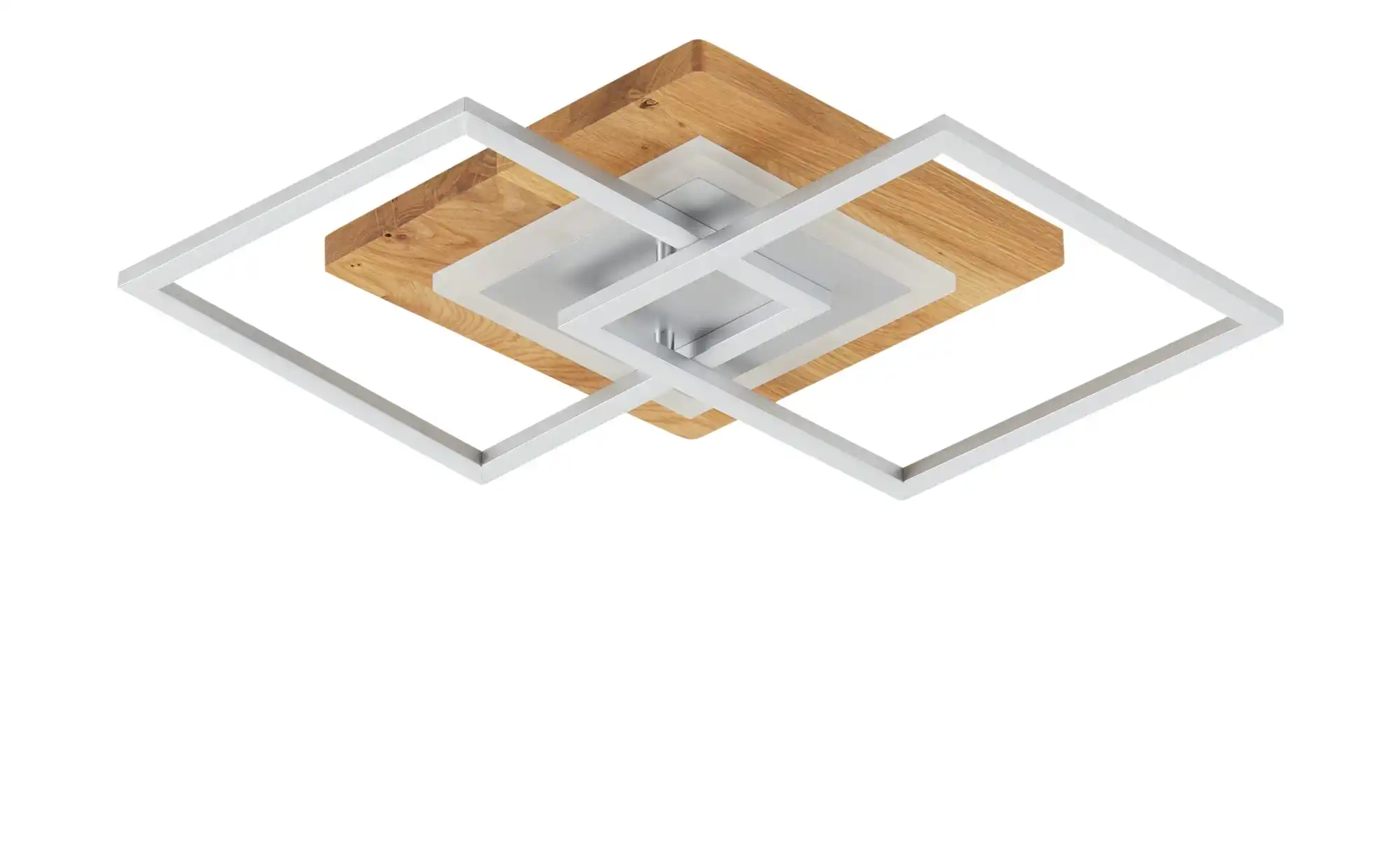 LED-Deckenleuchte, 2-flammig, Asteiche