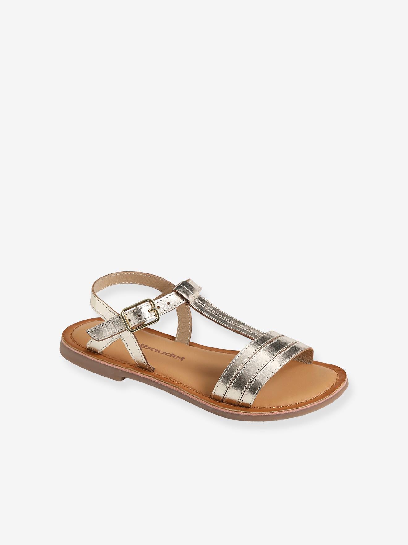 Vertbaudet Mädchen Sandalen - silber