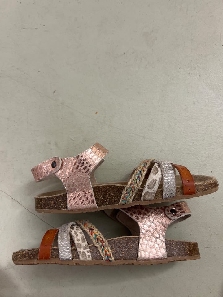 billowy Sandalen in Rosa/ Bunt günstig kaufen 33