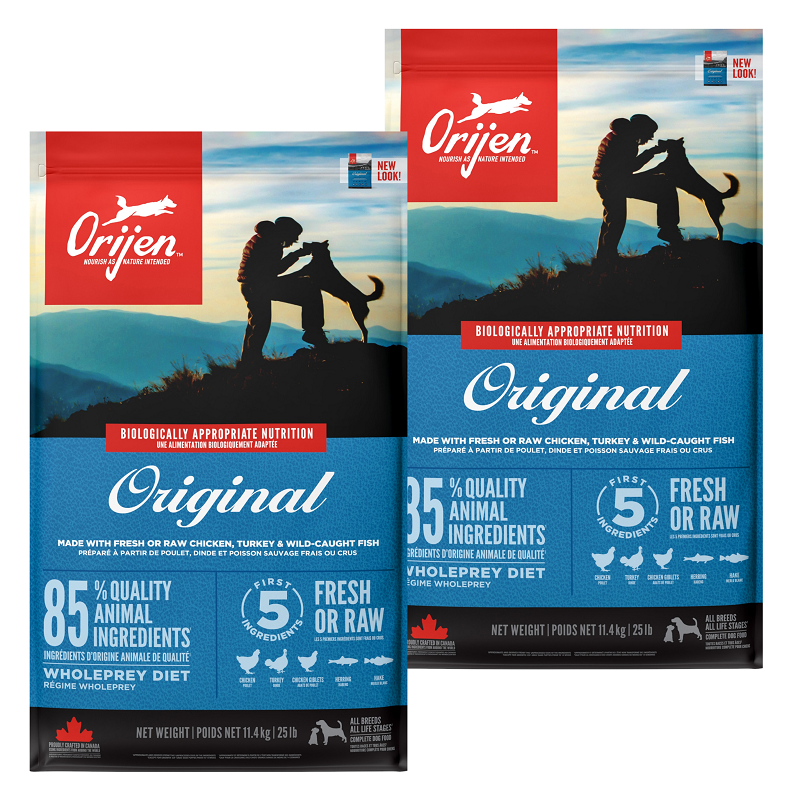 Orijen Hundetrockenfutter Orijen Original Adult 2x11,4 kg