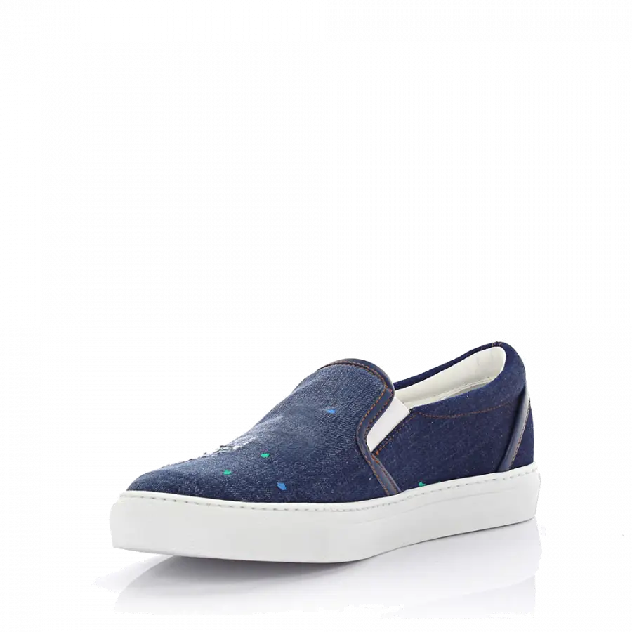 Dsquared2 - Slip Ons Denim dunkelblau - blau