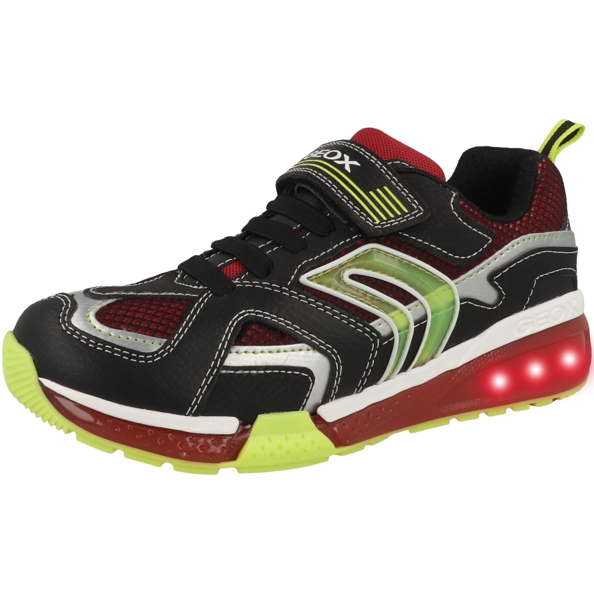 Geox J Bayonyc B. A Sneaker Low schwarz