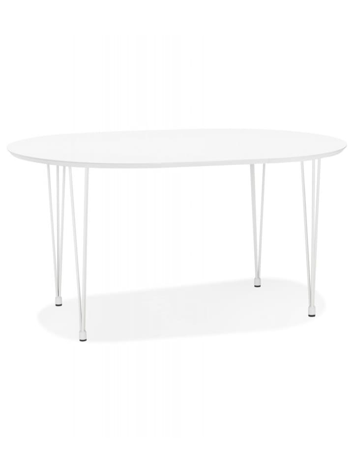 KADIMA DESIGN Esstisch Ausziehbar Holz Metall | Esszimmertisch Weiß Modern günstig kaufen onesize