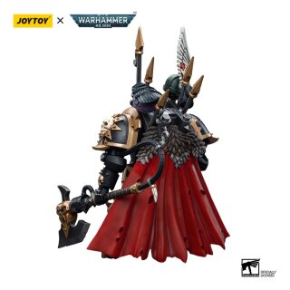 Warhammer 40k Actionfigur 1/18 Chaos Space Marines Black Legion Chaos Lord in Terminator Armour 12 cm