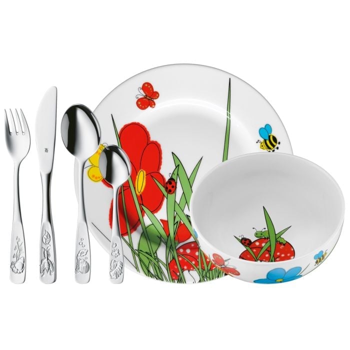 Kinderbesteck-Set Tierwelt, 4-teilig
