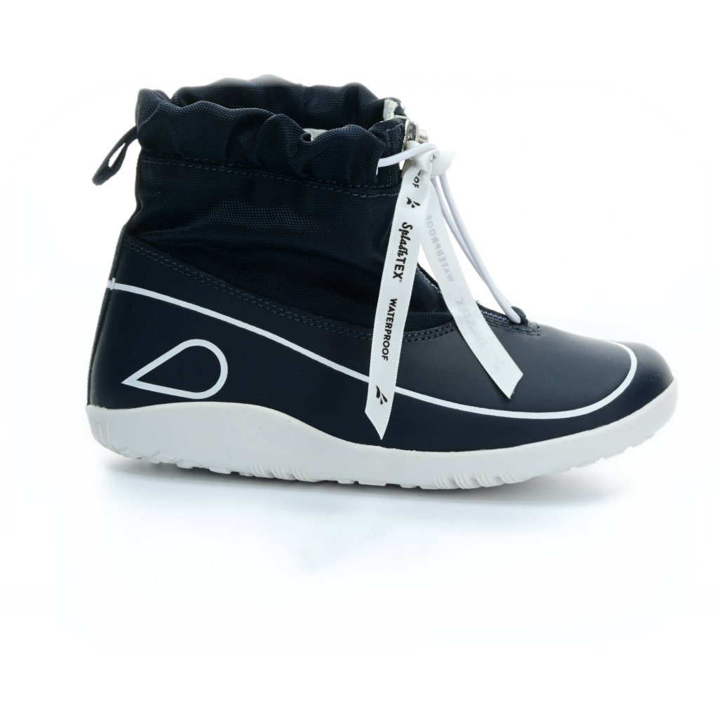 Bobux Splash Navy dunkel blaue Barfußschuhe Gummistiefel