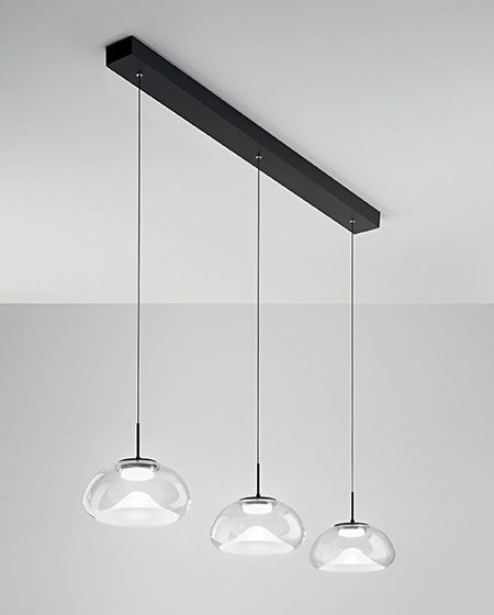AGL 3-flg Pendelleuchte Brena