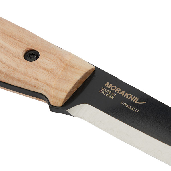 LOK BLACKBLADE ASH WOOD - Feststehendes Messer