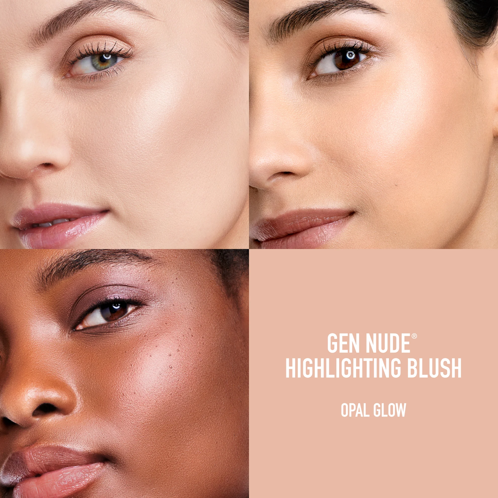 Viso Gen Nude Highlighting Blush - Kompaktno rumenilo, pojačivači i iluminatori