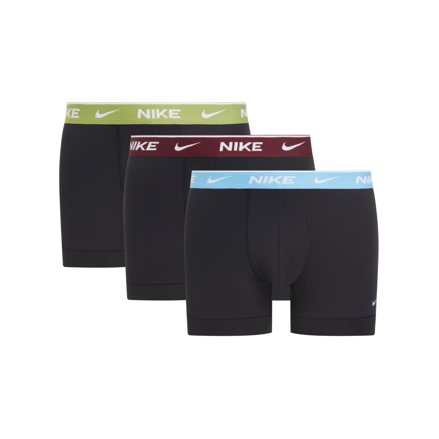 Nike Cotton Trunk Boxershort 3er Pack Schwarz FMQG