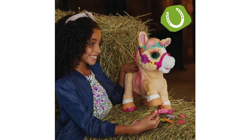 Hasbro - FurReal Friends - furReal Cinnamon, mein stylisches Pony