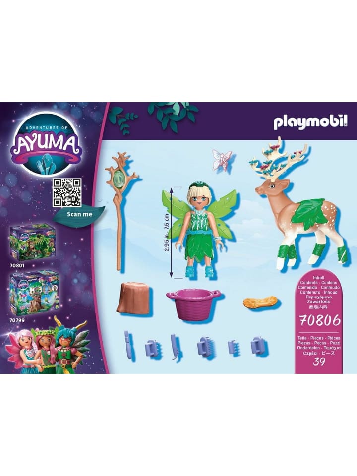 Playmobil Forest Fairy mit Seelentier in Mehrfarbig ab 7 Jahre günstig kaufen onesize