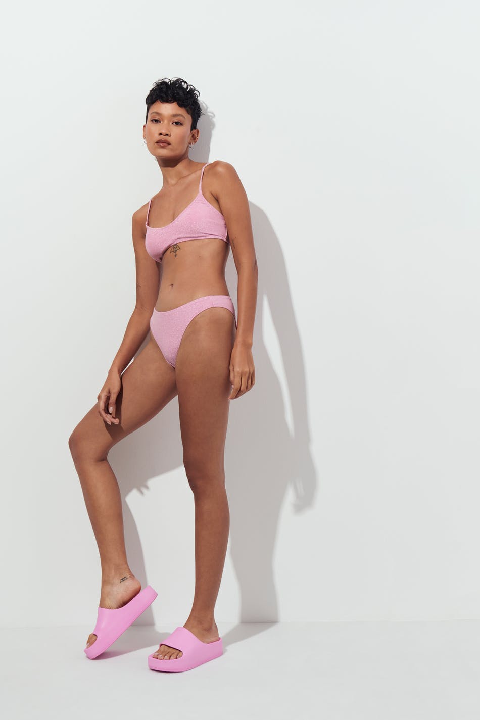 Glitter bikini brief