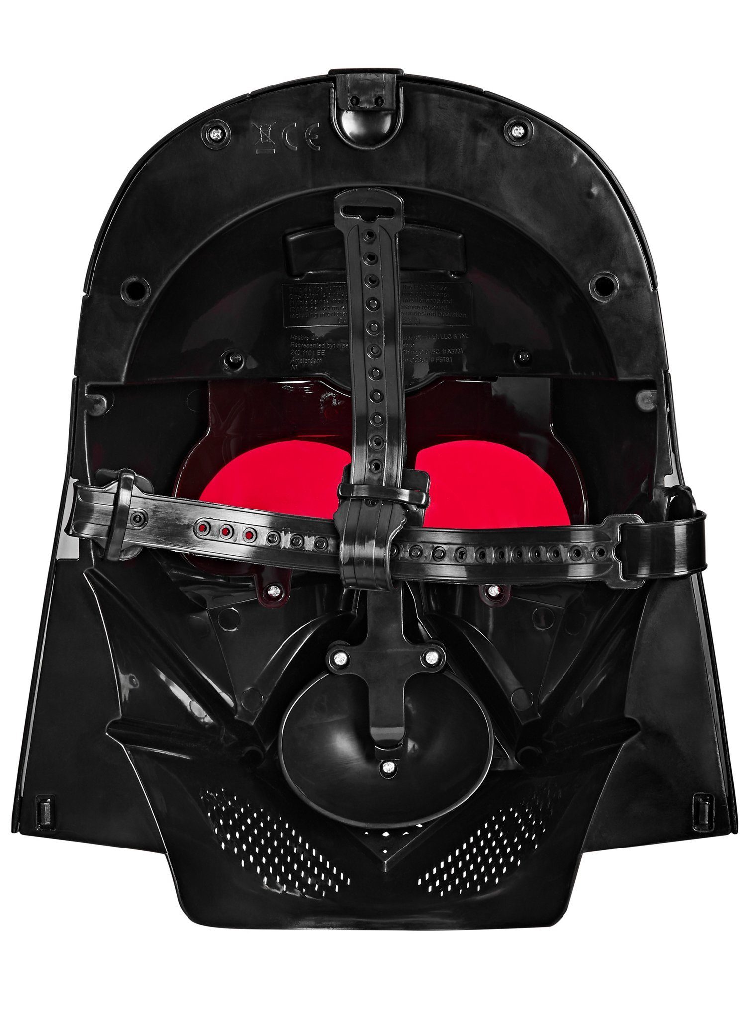 Hasbro Verkleidungsmaske Darth Vader mit Stimmenverzerrer, Komm auf die dunkle Seite mit nur einem Knopfdruck!