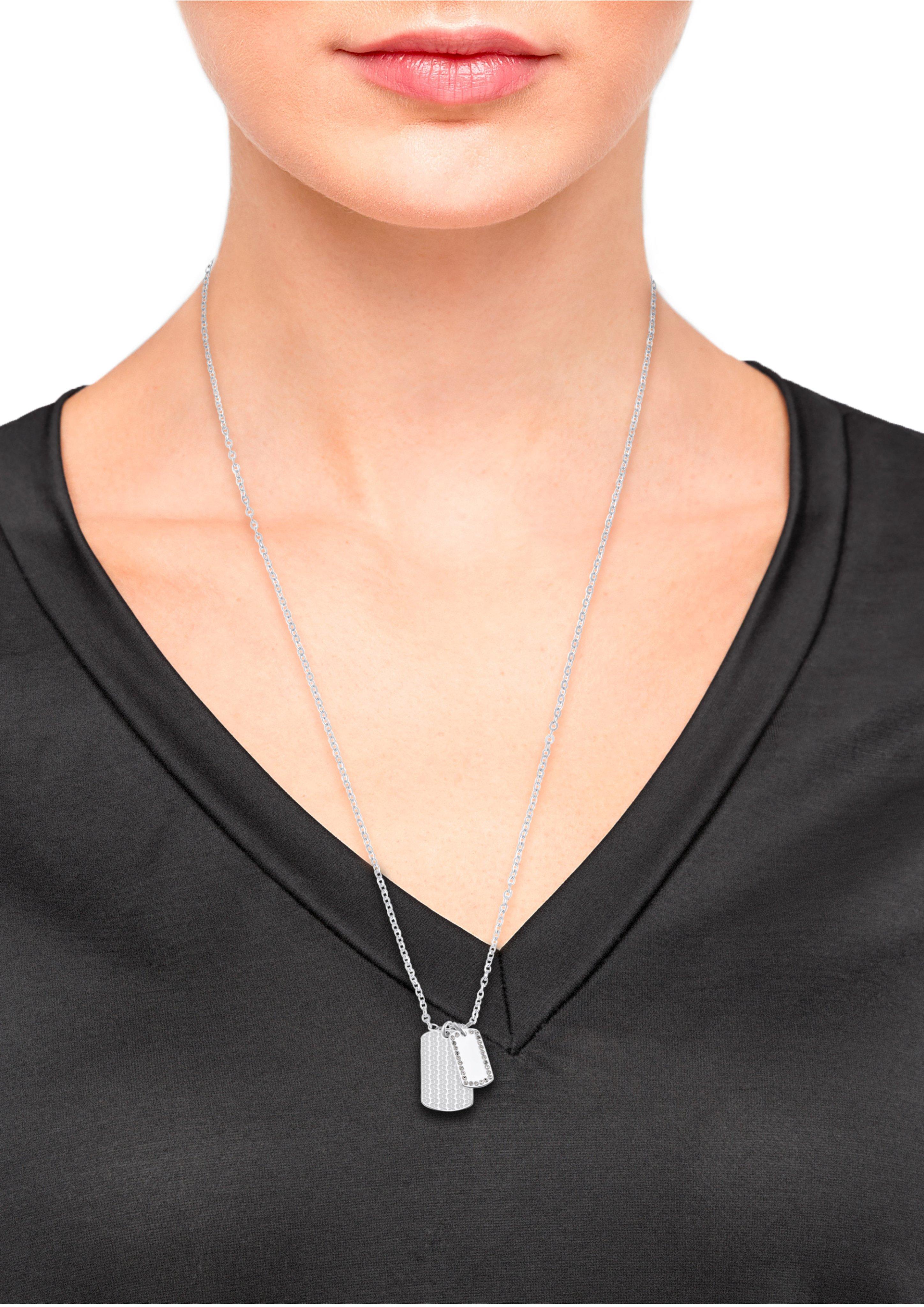 Halskette in Dog-Tag-Optik   6008905-92B0