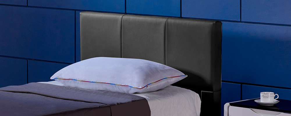 Home Deluxe LED Bett ASTEROID Dunkelgrau mit Matratze – 90 x 200 cm