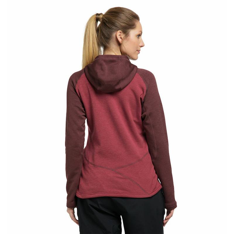 Haglöfs Heron Hood Fleecejacke Damen