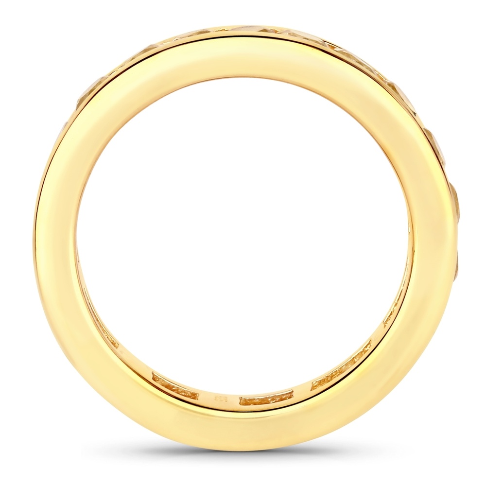 Rafaela Donata Bague Argent sterling Citrine en Or jaune Bague