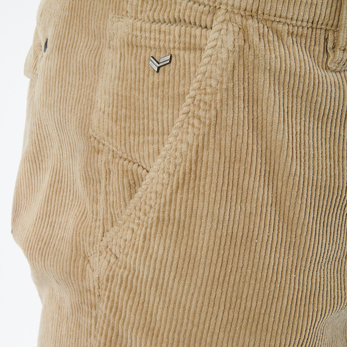 IRWIX  Jean slim relaxed beige homme