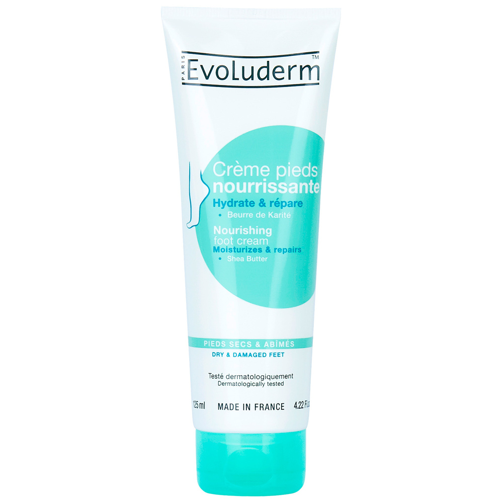 evoluderm Crème Pieds Crème Pieds Nourrissante - 125 ml