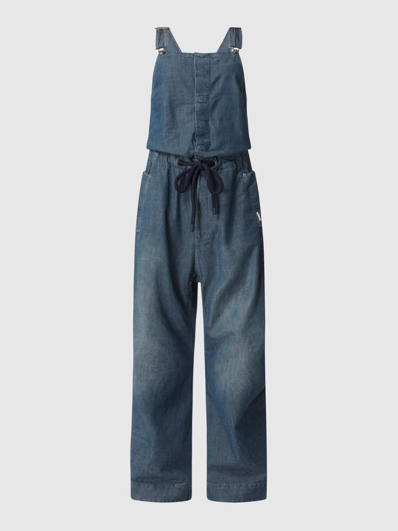 Jumpsuit aus Denim Modell 'Bib' in jeans