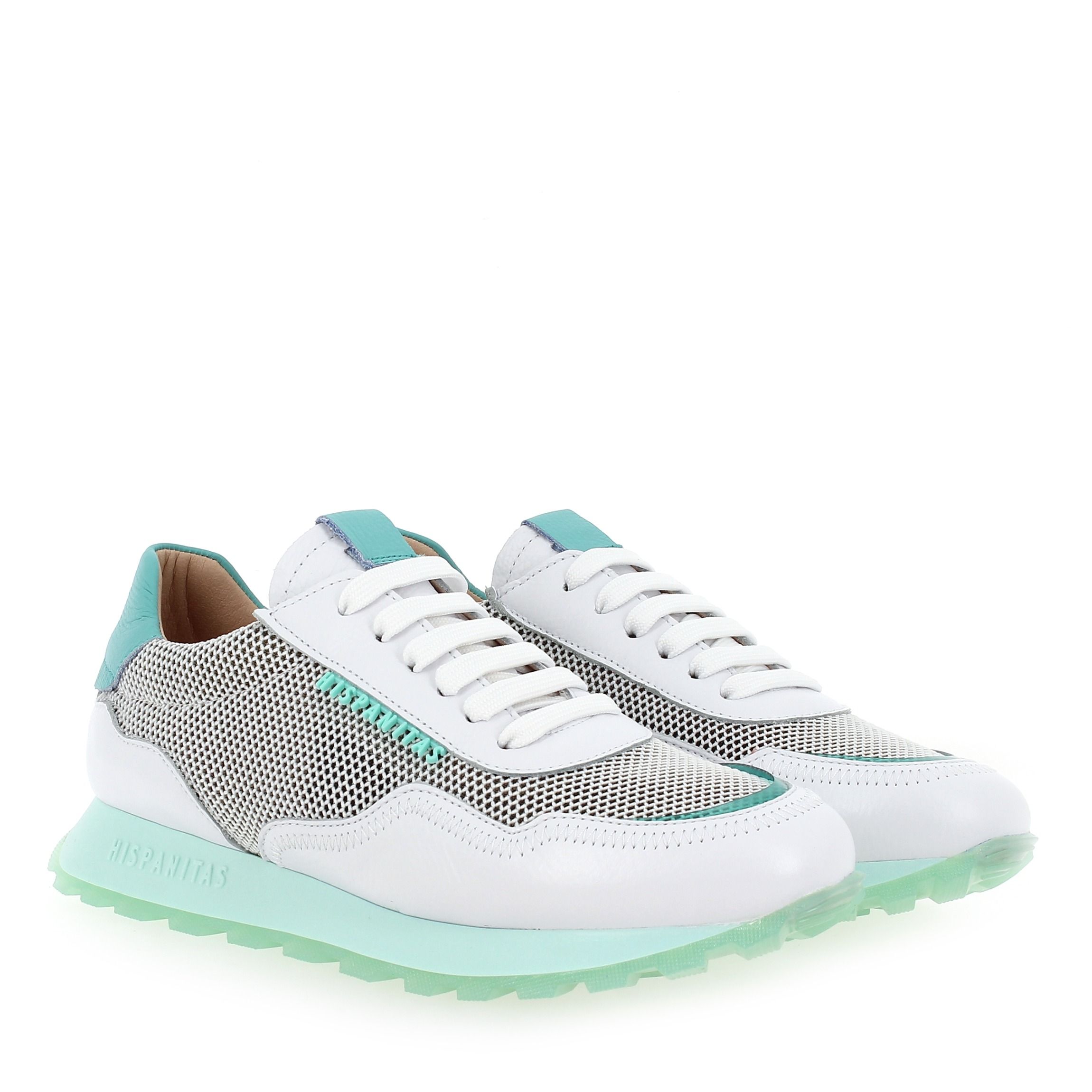Hispanitas  LOIRA HV243231 - Blanc Turquoise
