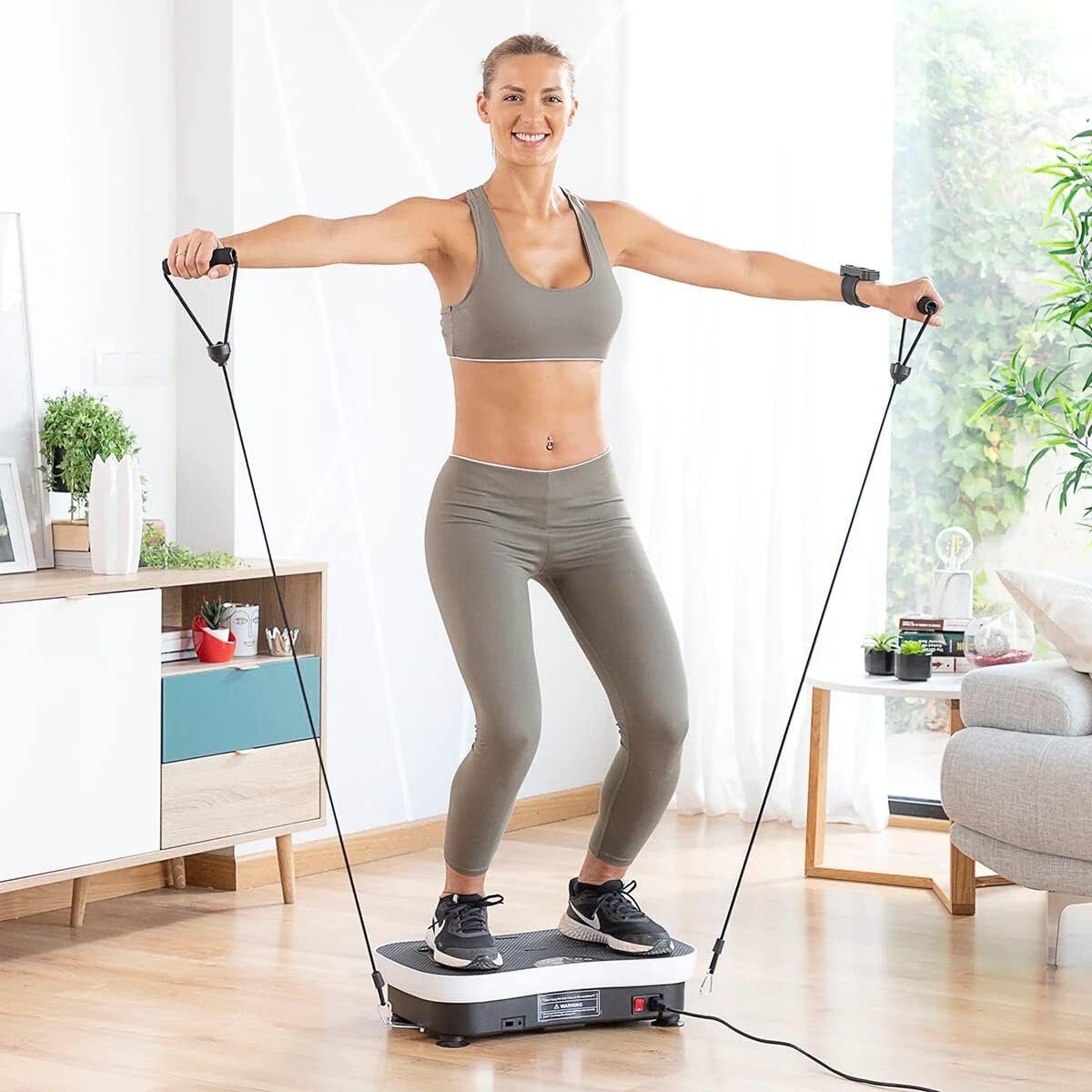 DOTMALL Vibrationsplatte INNOVAGOODS,(Set, mit Vibration, Zubehör)für effizientes Training