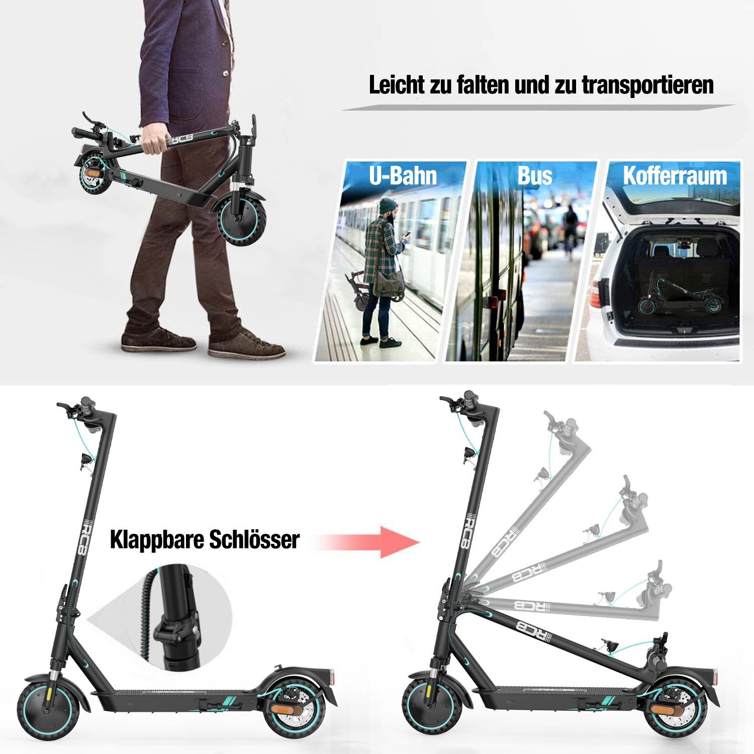 RCB E-Scooter, 8.5