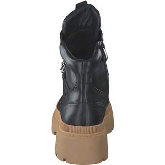 Tamaris Schnür Boots in schwarz