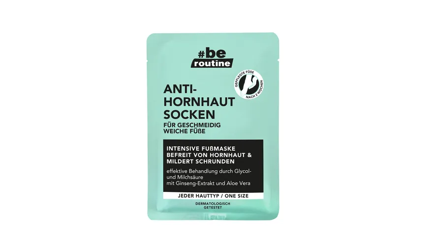 be routine Anti-Hornhaut Fußmaske
