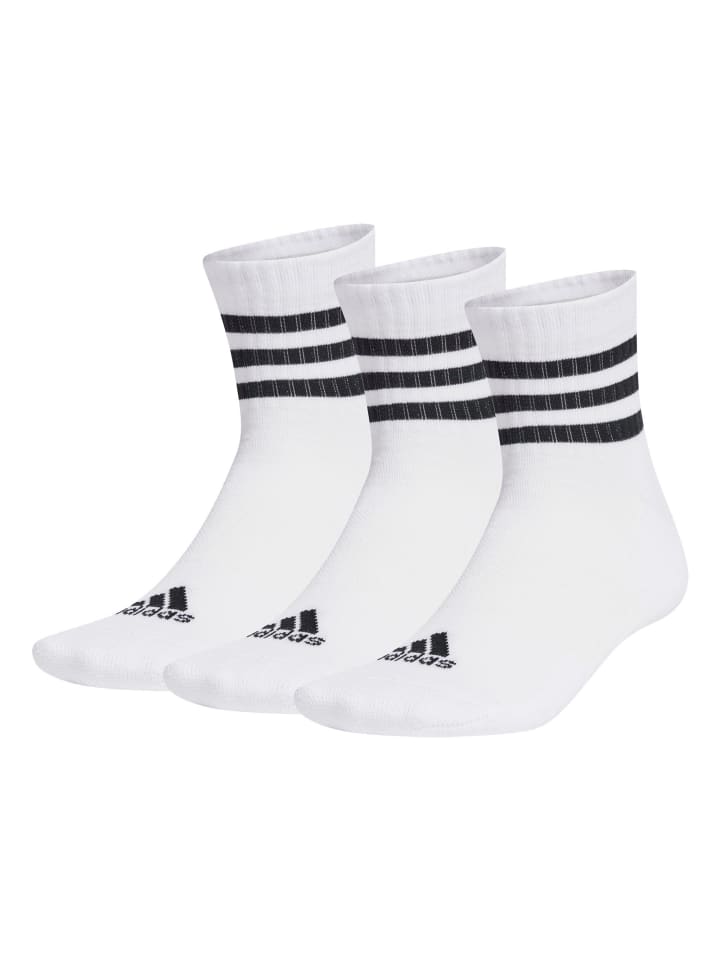 adidas Socken 3er Pack in Weiß günstig kaufen