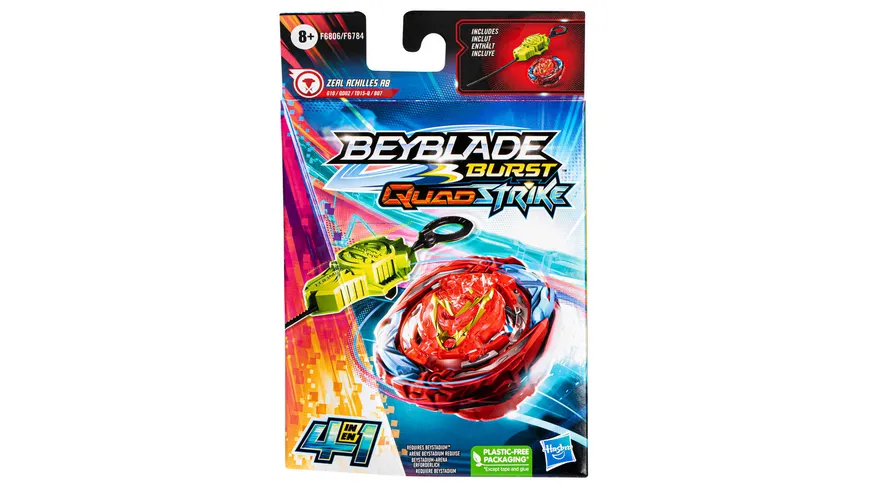 Hasbro - Beyblade Burst QuadStrike Starter Pack, 1 Stück, sortiert