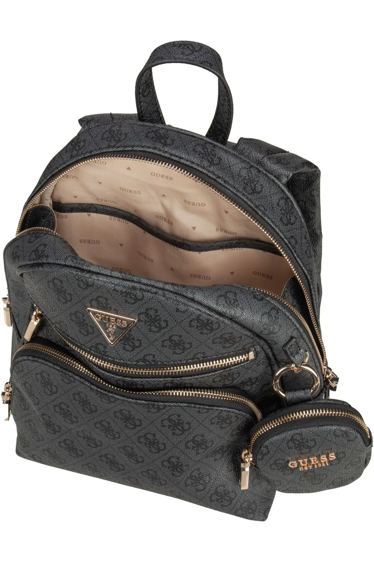 Guess  Rucksack - Orange - Unifarben