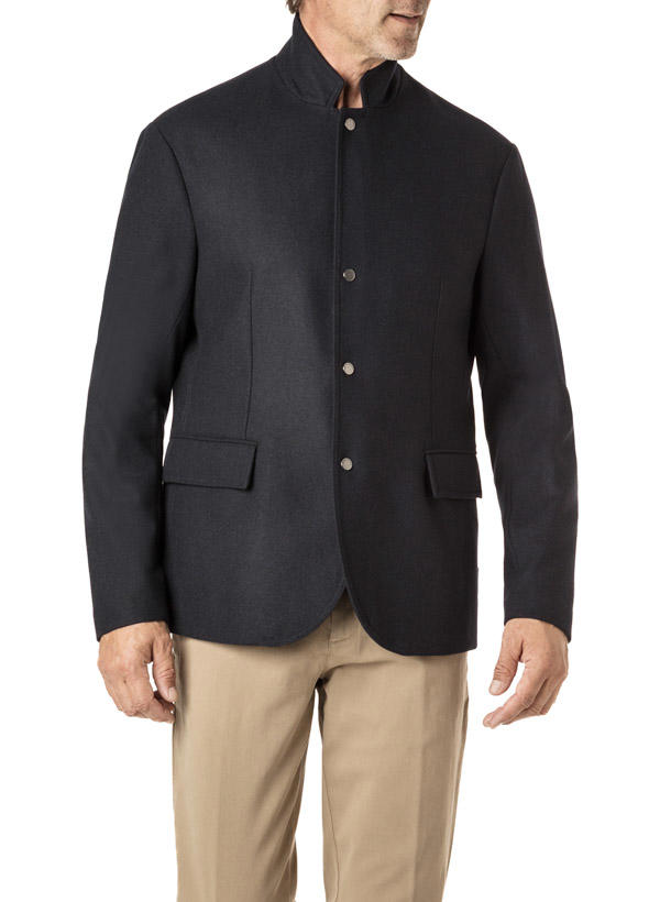 ARMANI EXCHANGE, Sakko, Woll-Stretch, navy