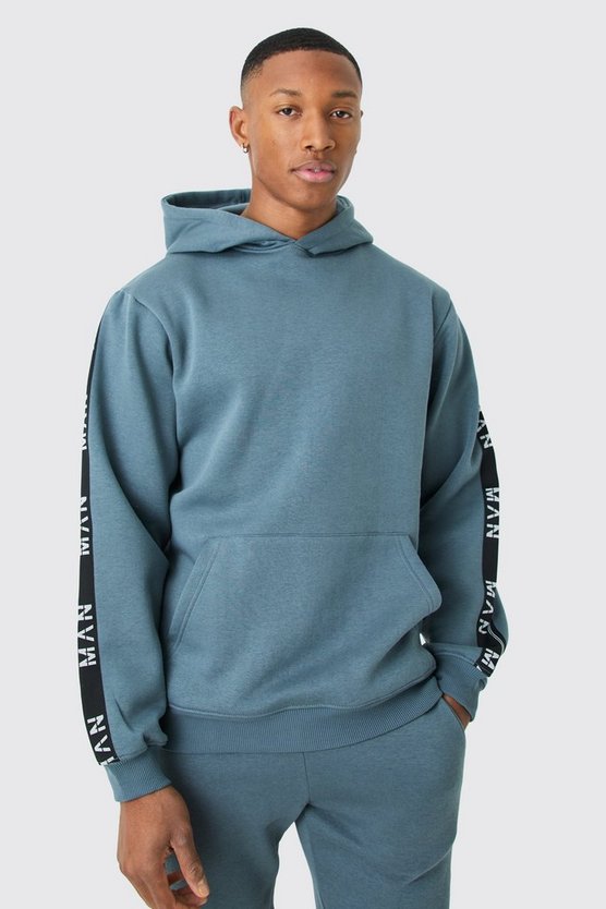 Slim-Fit Man Hoodie
