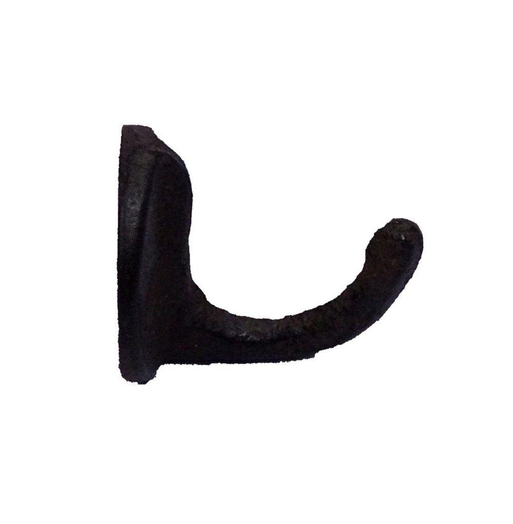 Linoows Wandhaken 3 Kleine Antike Wandhaken, Haken, Garderobenhaken Drei Gusseisen Haken, alle Räume, (3-St), Wandhaken im Antikstil aus Gusseisen