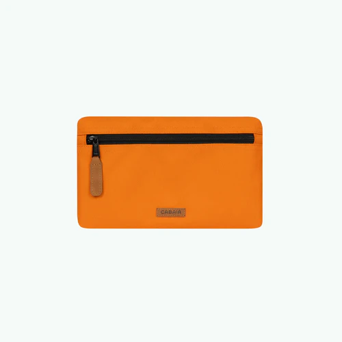Fragonard Perfumery orange medium front pouch