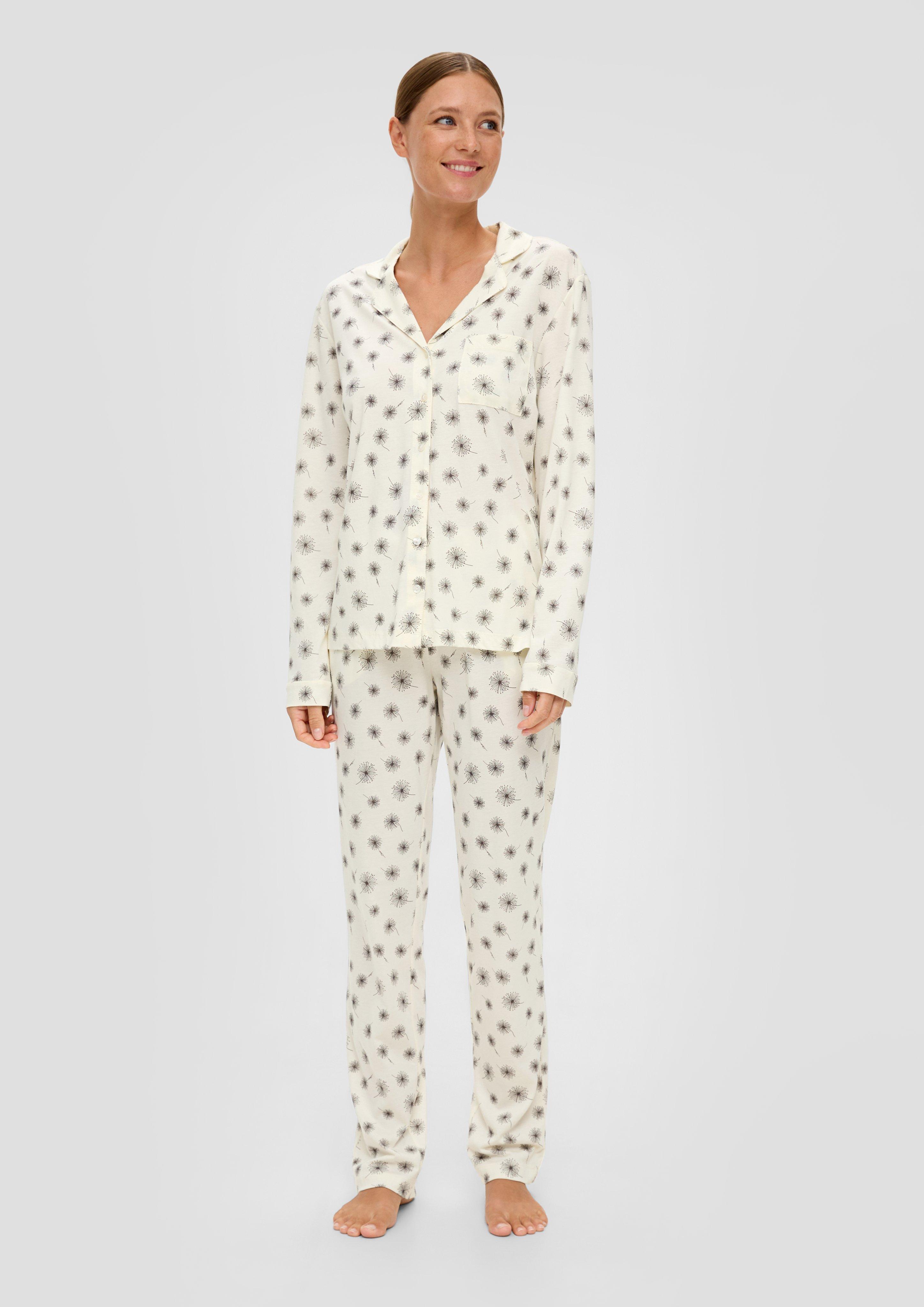 Pyjamaset aus Viskosemix  6008995-01A1