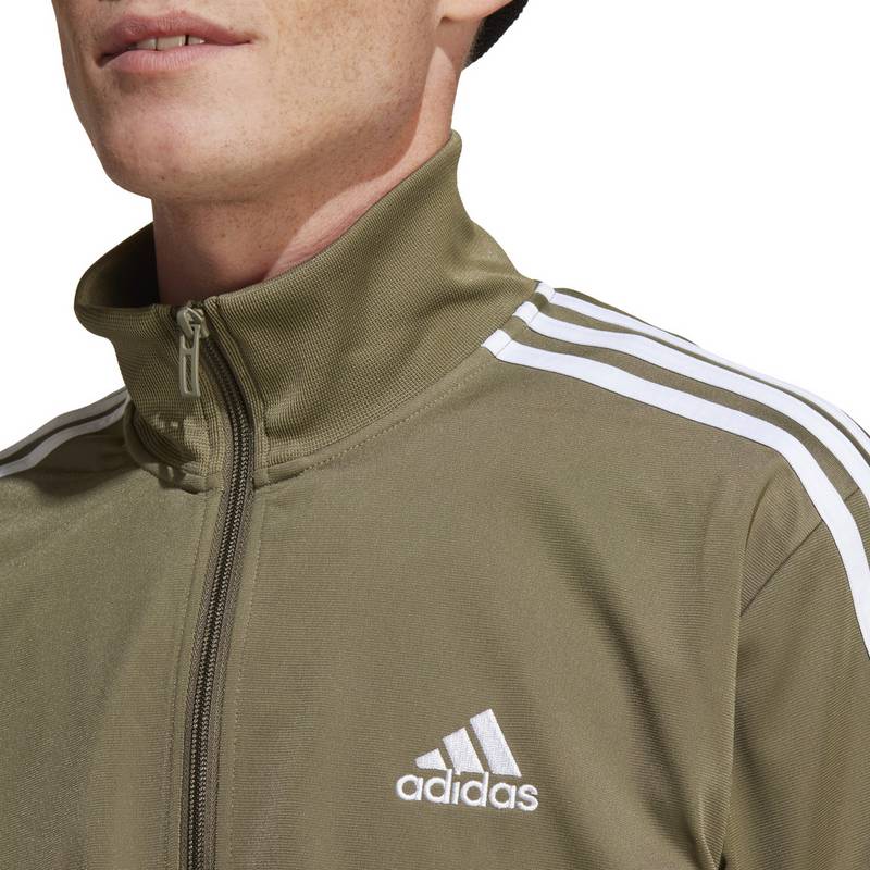 adidas BASIC 3-STREIFEN TRICOT Trainingsanzug Herren
