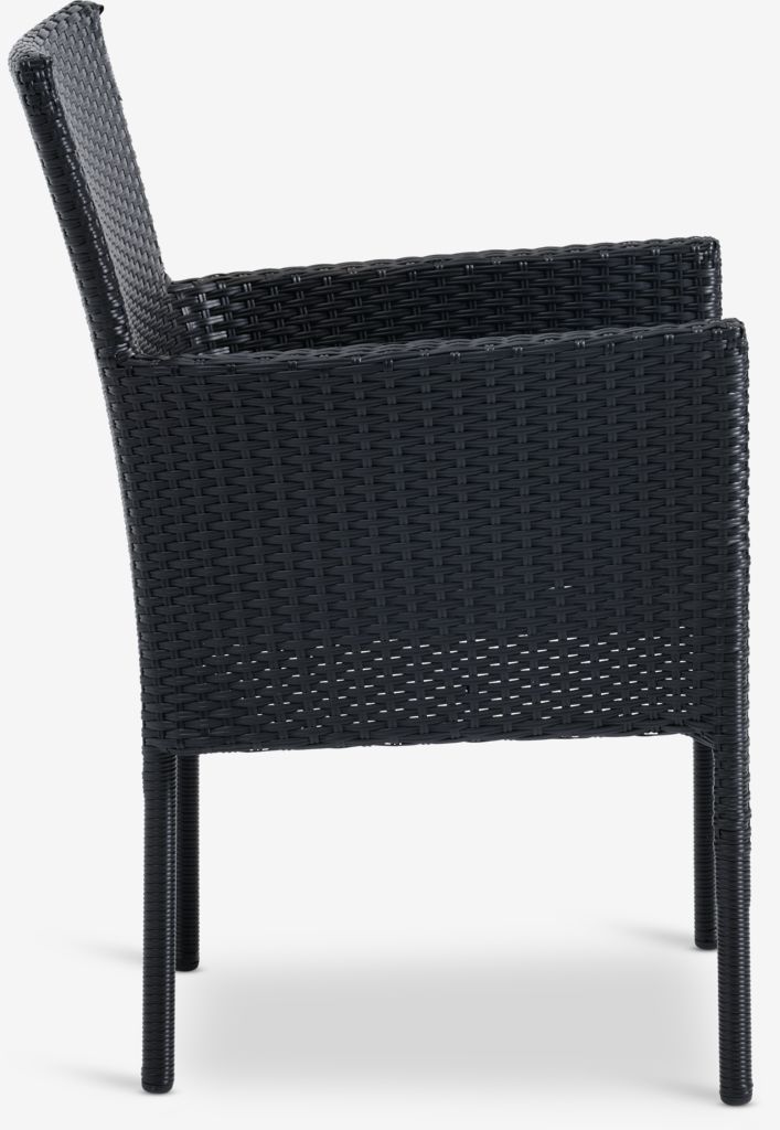 Chaise empilable AIDT noire