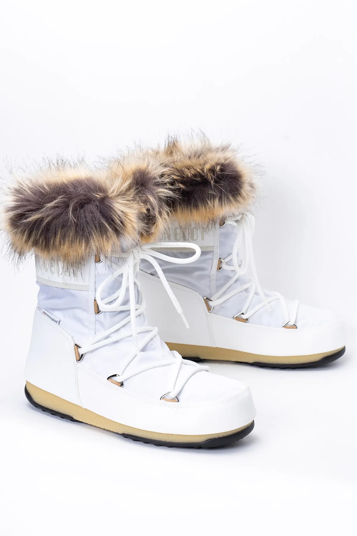 MOON BOOT  Damen Schneestiefel24008800 002 Monaco Low Wp 2 Weiß